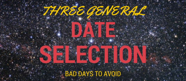 3 general dates to avoid in date selection